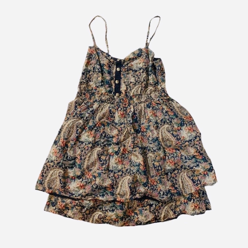 Atmosphere Double Layered Multicolored Str…